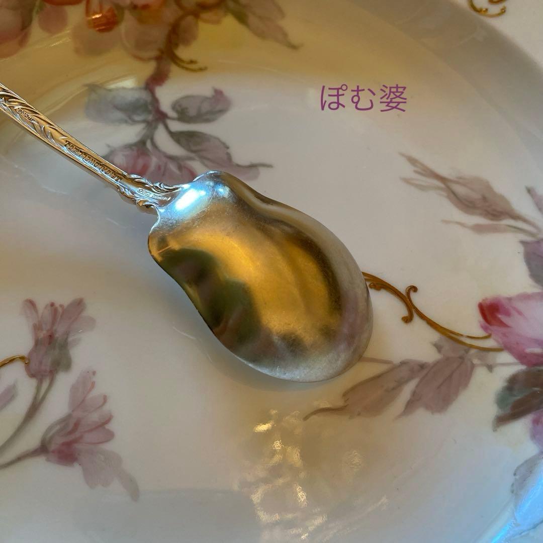 【米国／ドミニク＆ハフ】純銀 スターリングシルバー／アイスクリームスプーン １本