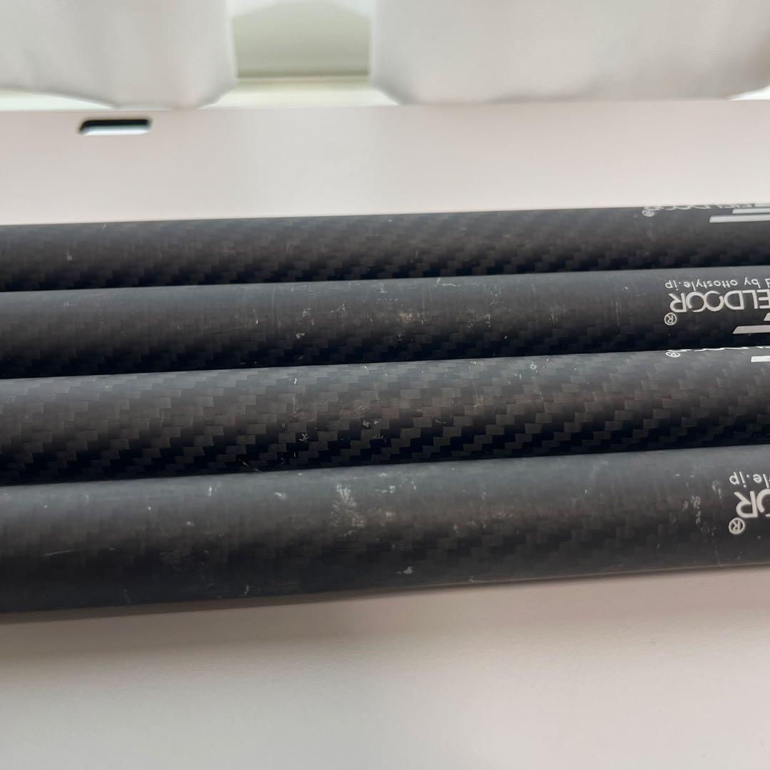 フィールドア　カーボン製テントポール 直径23mm 高さ43～180cm