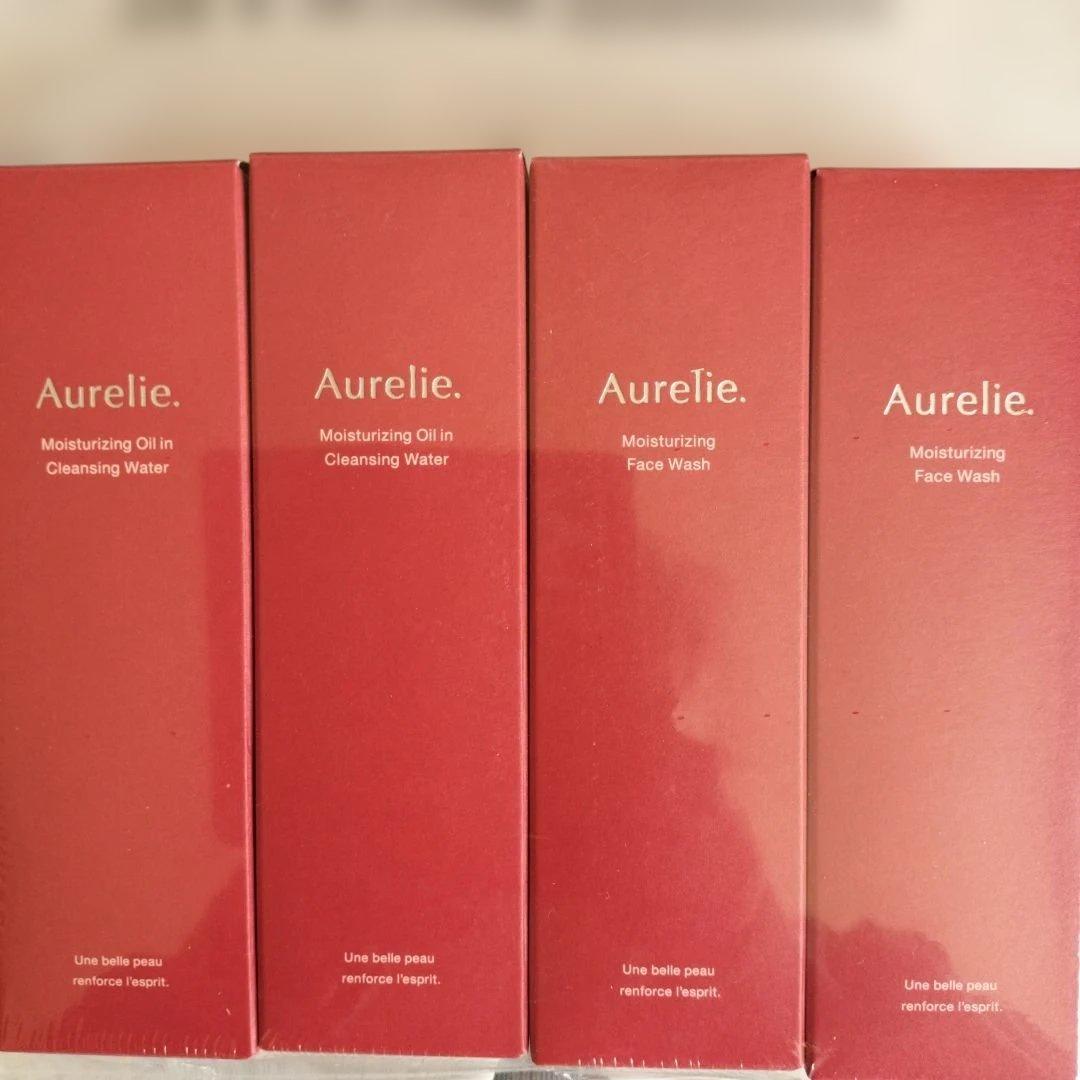 Aurelieクレンジングウォーター、フェイウォッシュ２点セット（未開封）