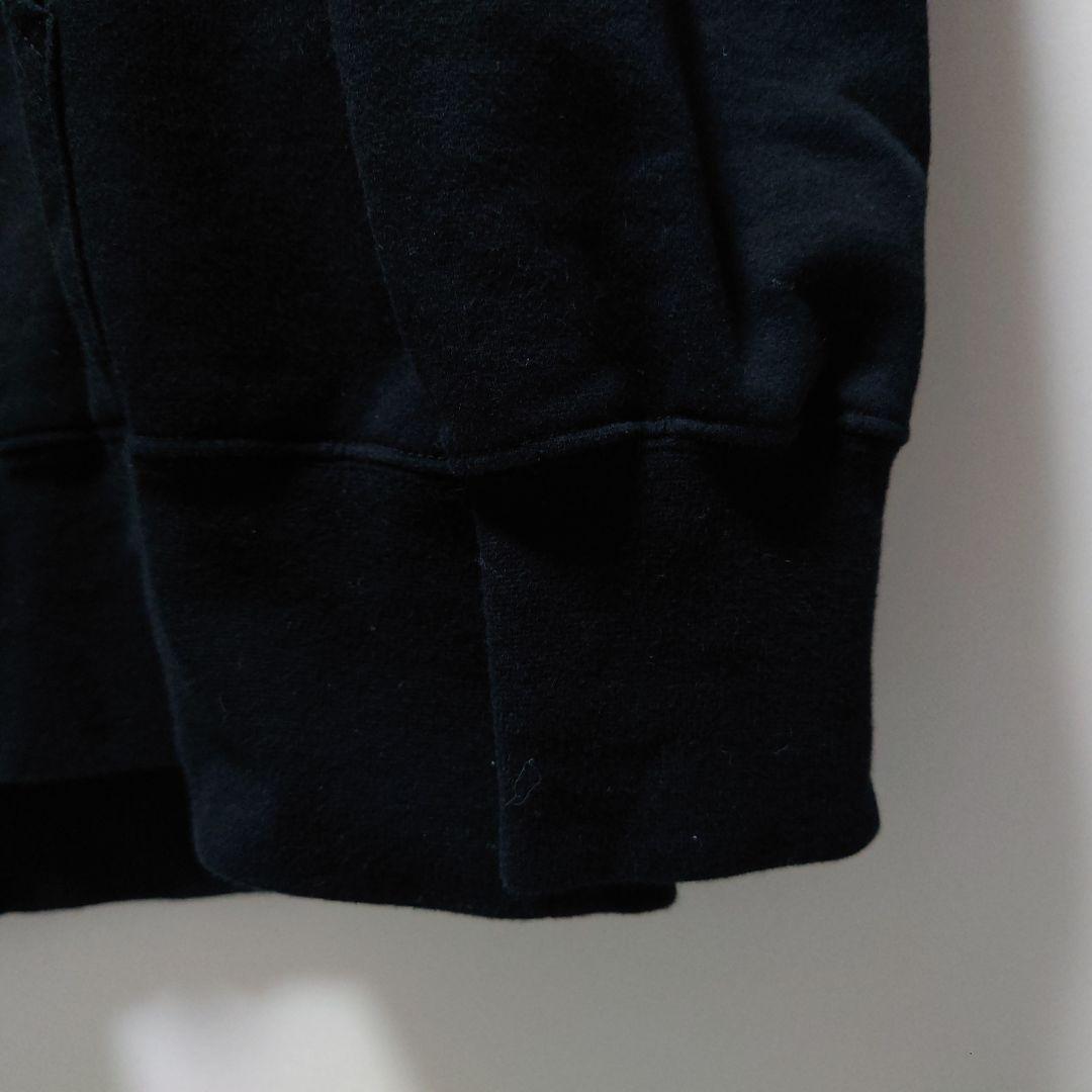 SLDO.エスルド ブラックパーカー フード付き メンズS