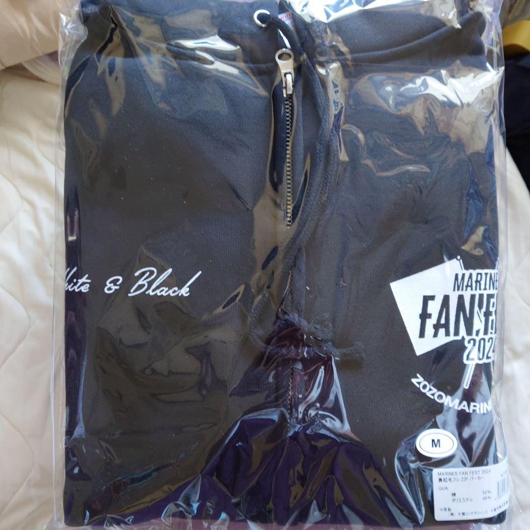 千葉ロッテマリーンズMARINES FAN FEST2024 パーカー Mサイズ