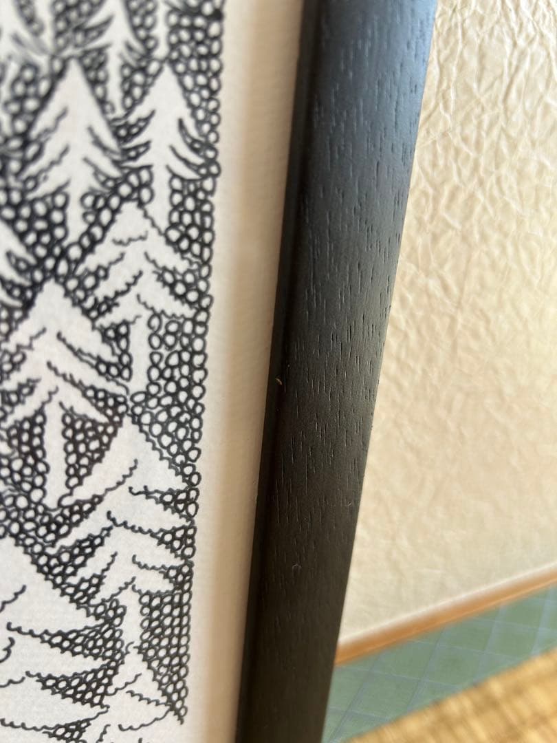 ミナペルホネン　2016 アートポスター　HOUSE IN THE FOREST