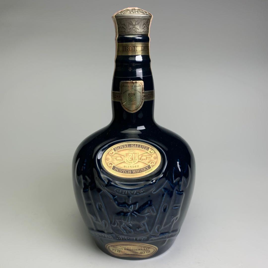 ト*ー様 【ロイヤルサルート 21年】未開封 シーバス スコッチウイスキー 陶器