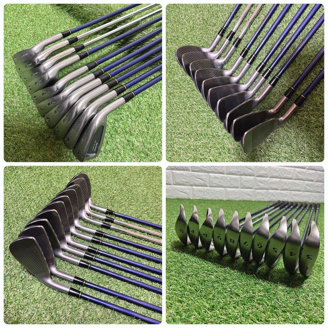 これからゴルフを始める方にオススメ ミズノ他 メンズゴルフクラブ豪華14本セット