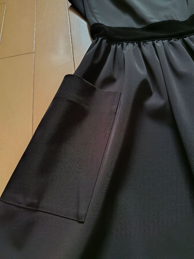 極美品☆FOXEY フォクシー ホリードレス ワンピース 40 ベロア