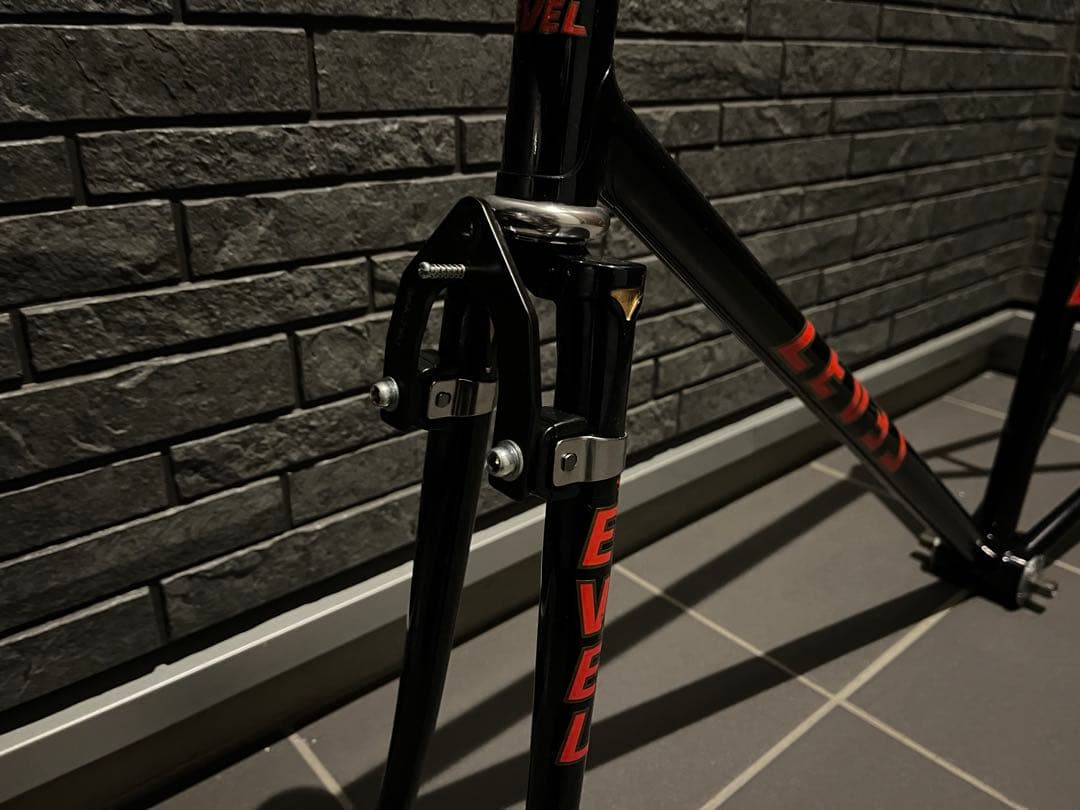 鳥さん　LEVEL njs フレームセット BB付き