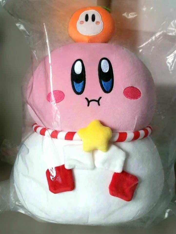 新品未開封　星のカービィ 郵便局2025　おもちもちもちぬいぐるみクッション大