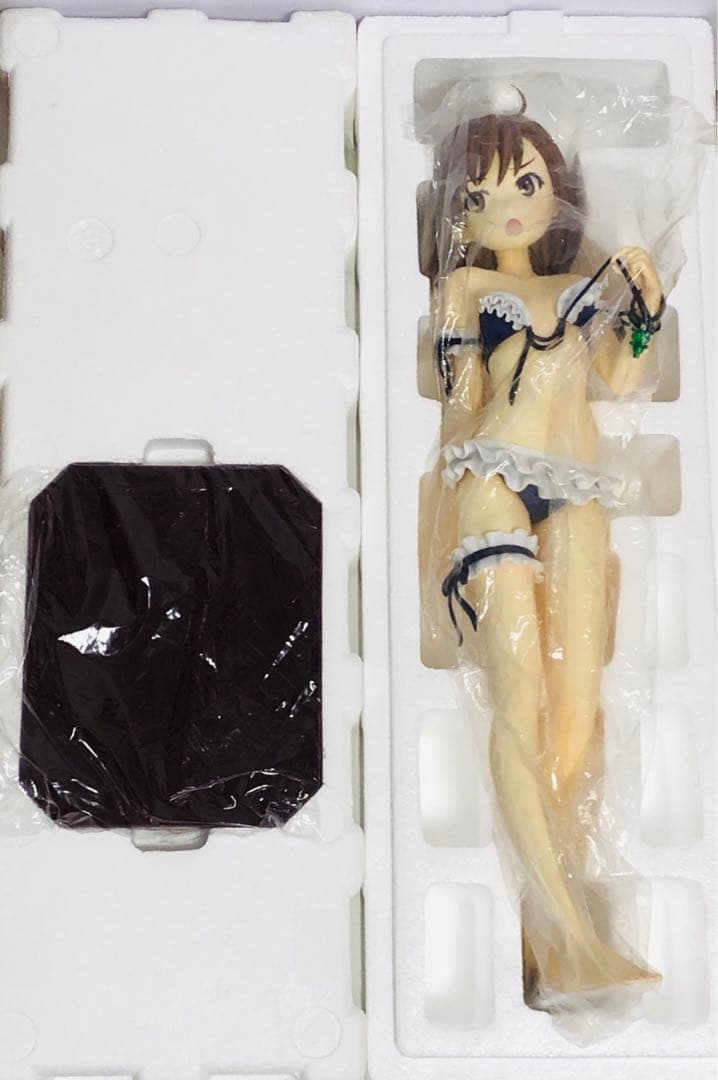 とある科学の超電磁砲S 御坂美琴 水着フィギュア 約65センチ やわらかバスト