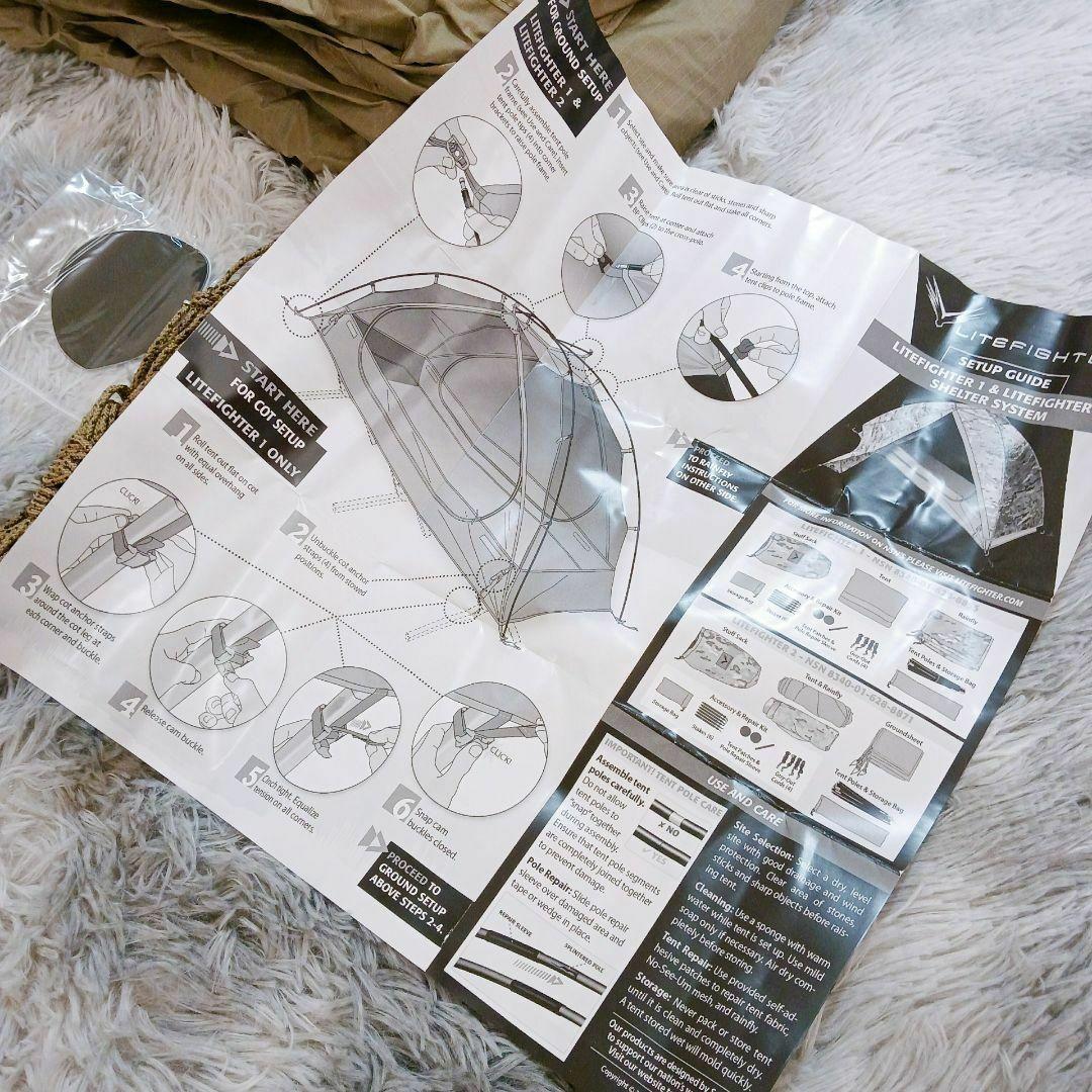 ❤️最安値 ✨海外❤️登山 キャンプ ライトファイター ✨1人用 価格改定済