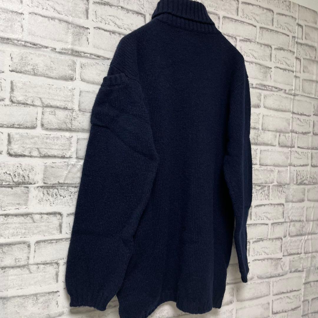 美品！ NEPENTHES ネペンテス タートルネックニット イギリス製