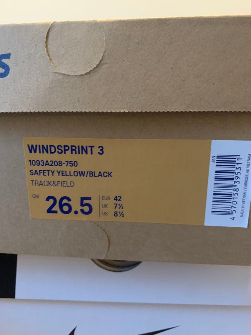 スパイク・シューズ ASICS WINDSPRINT 3 26.5cm