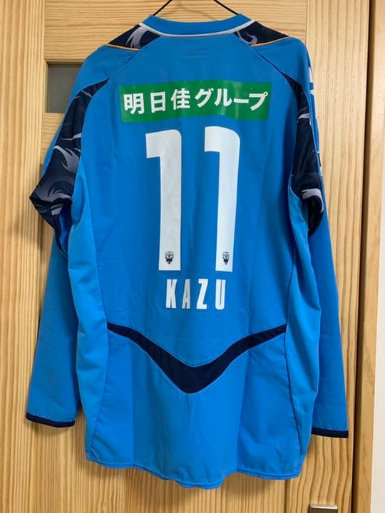 三浦知良選手　直筆サイン入り　ユニフォーム