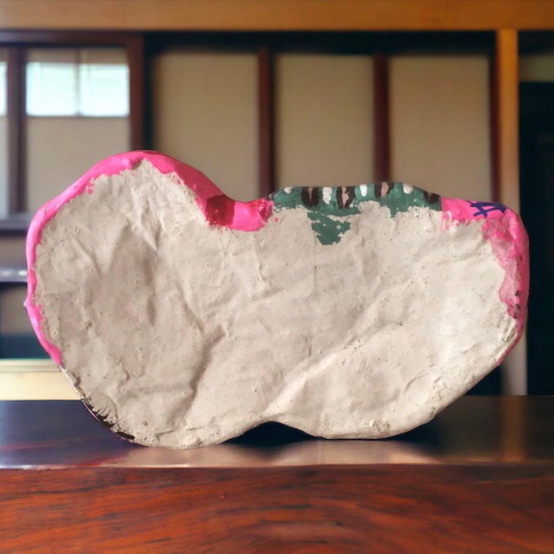 古玩 青森県 廃絶 郷土玩具 青森名玩 青森張子人形②　福原英治郎　お多福と福助