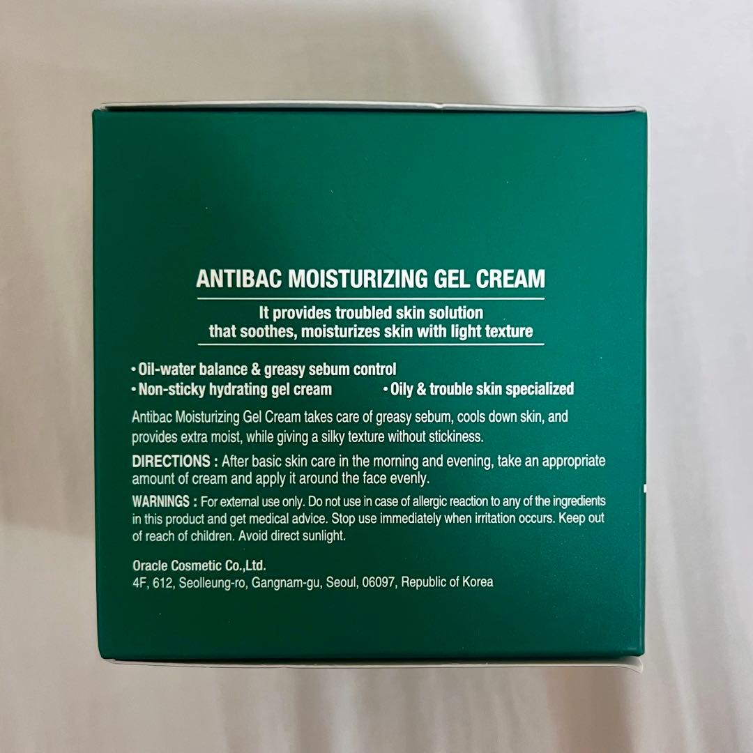 韓国コスメ　Dr.Oacle Antibac ジェルクリーム&美容液