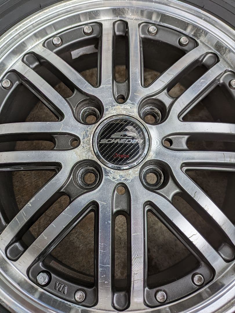 14インチシュナイダー　 ホイールタイヤセット 　2個口②　限界価格です！