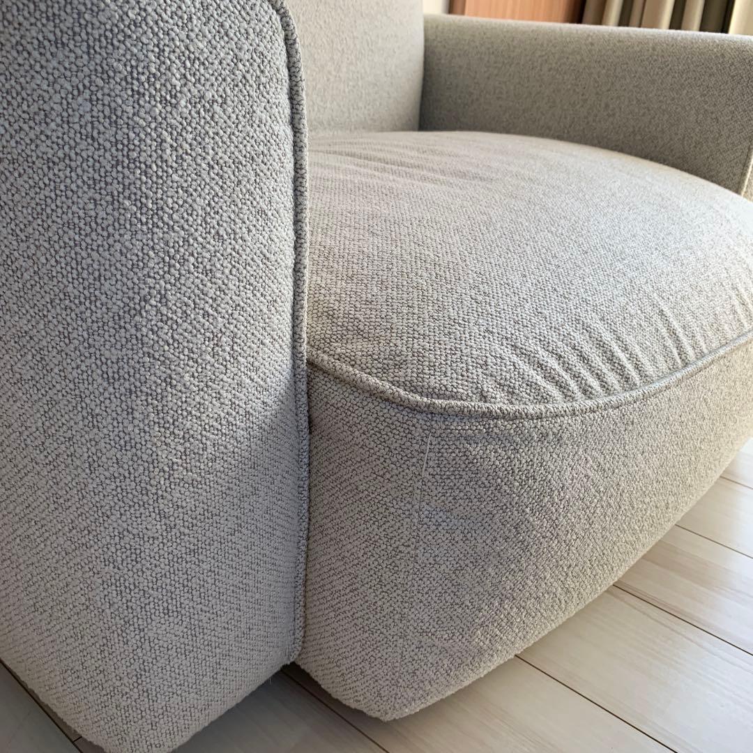 unico ウニコ WELM カバーリング ソファ 1.5S アイボリー