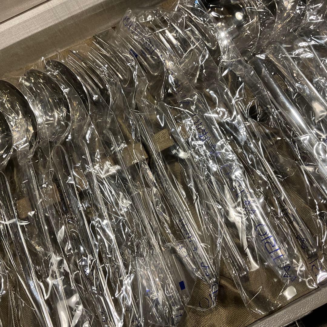 新品未使用！TRIO 18-12 ステンレス ソナタ カトラリーセット 35本