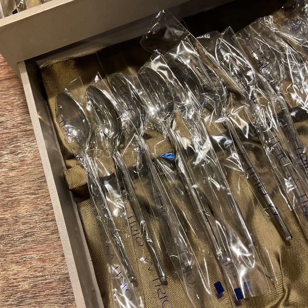 新品未使用！TRIO 18-12 ステンレス ソナタ カトラリーセット 35本