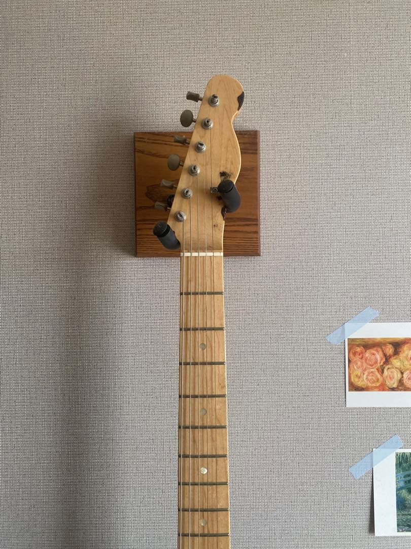 テレキャスター 赤 ラッカー塗装