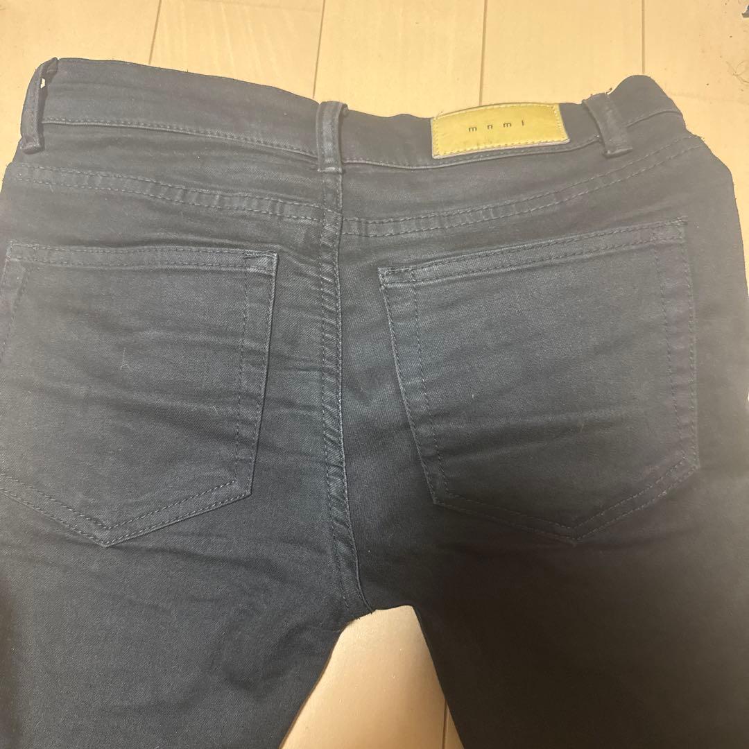 mnml ブラック スキニーデニム サイズ28 値下げ交渉可能です。