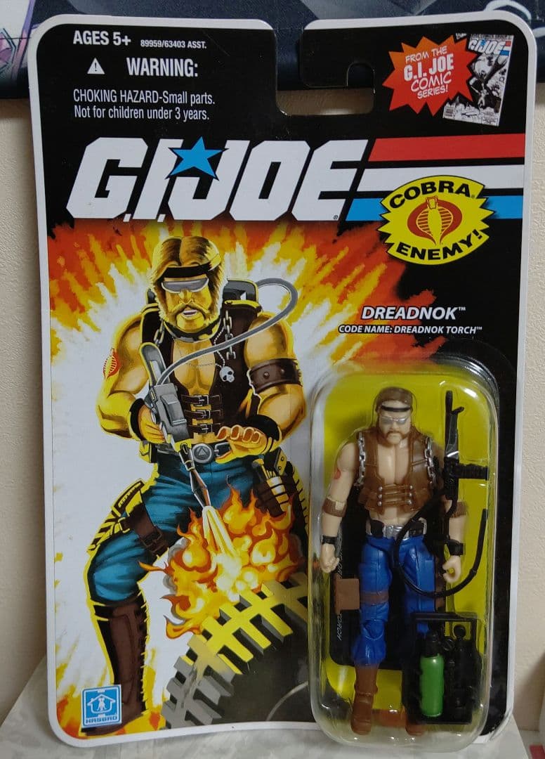 G.I.JOE COBRA ENEMY! DREADNOK TORCH ①