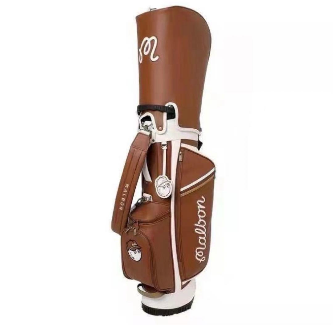 特価：漁師キャディバッグ 帽子袋 ボーケイ キャディバッグ PUレザー スポーツ