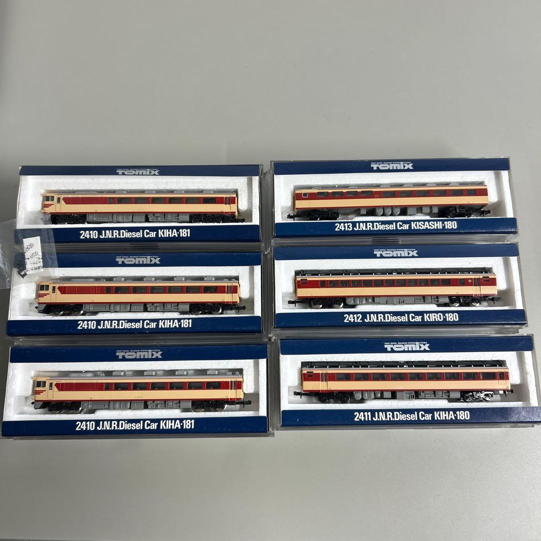 JRキハ181形×3 キロ180形　キサシ180形 キハ180形