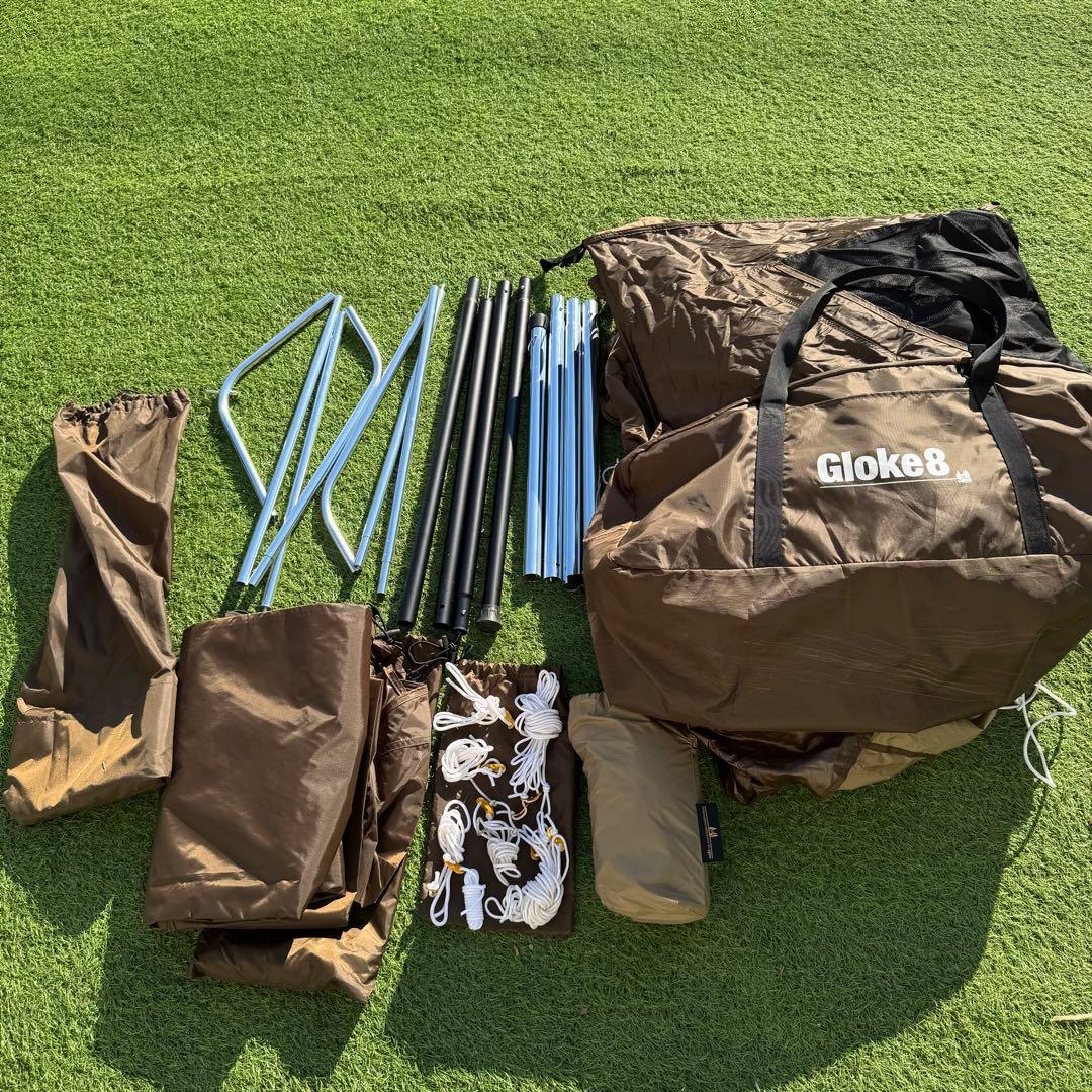 美品 ogawa グロッケ8 ワンポールテント　ベルテント