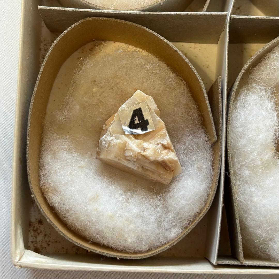 阿武隈山地あぶくま洞の岩石標本 高橋紀信 盛文堂 鍾乳石 方解石 昭和50年代