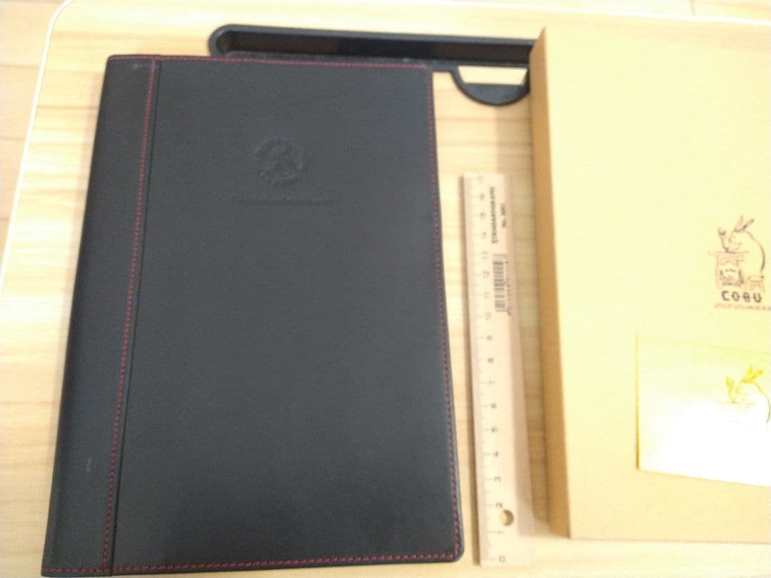 COBU 革製リーガルパッドホルダ、ツバメリーガルパッド