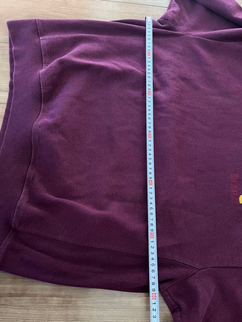 ワコマリア × カーハートWIP コラボスウェット ボルドー XL