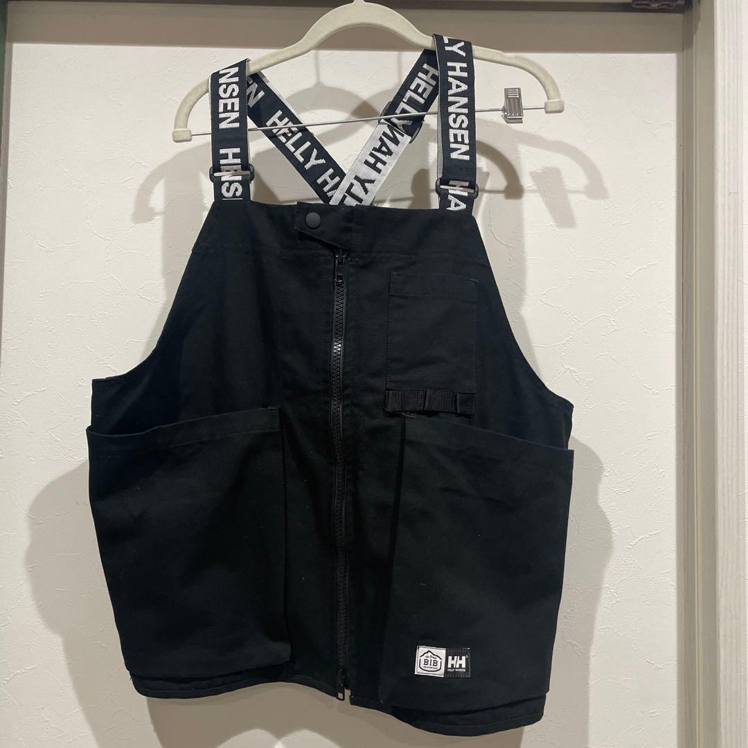 希少 Helly Hansen ブラック BIBビブベスト コラボバッグ
