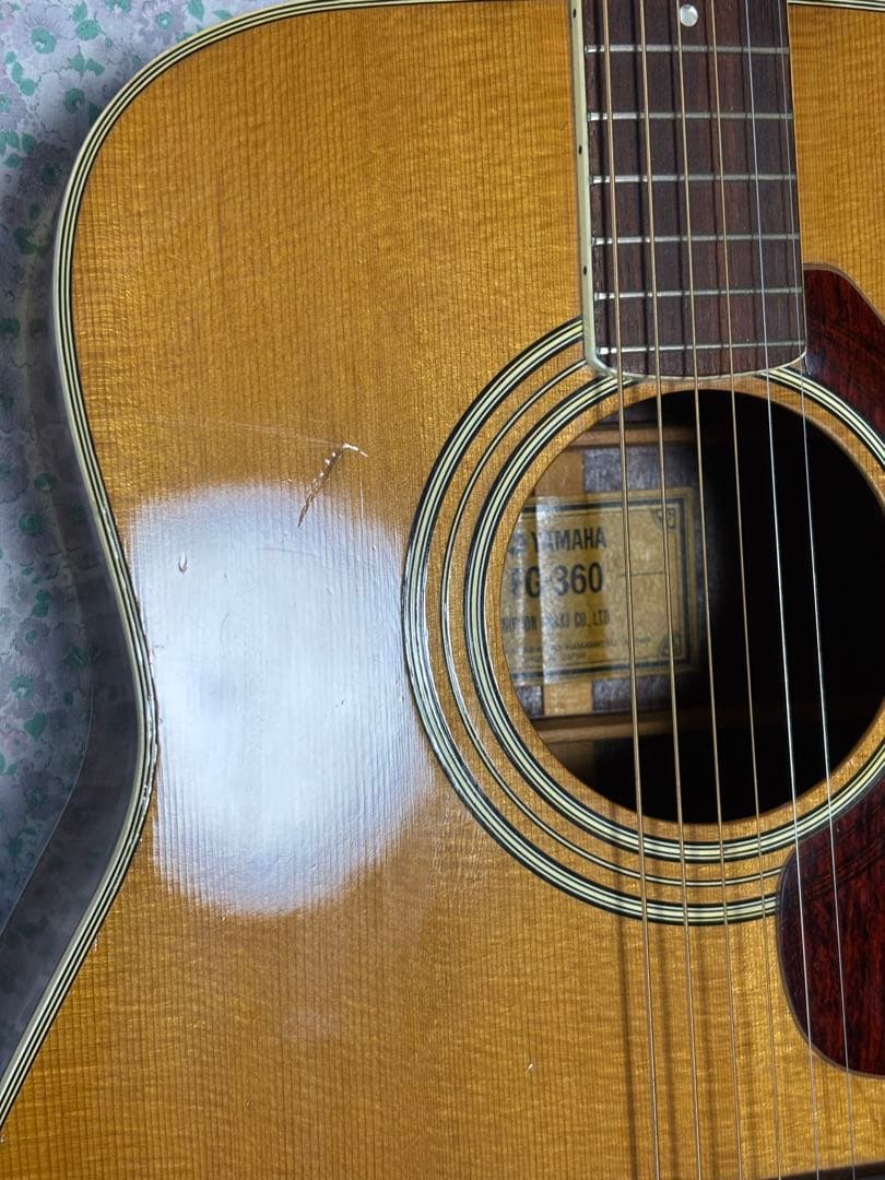 YAMAHAヤマハFG-360グリーンラベルジャパンヴィンテージアコギ 調整済❗️