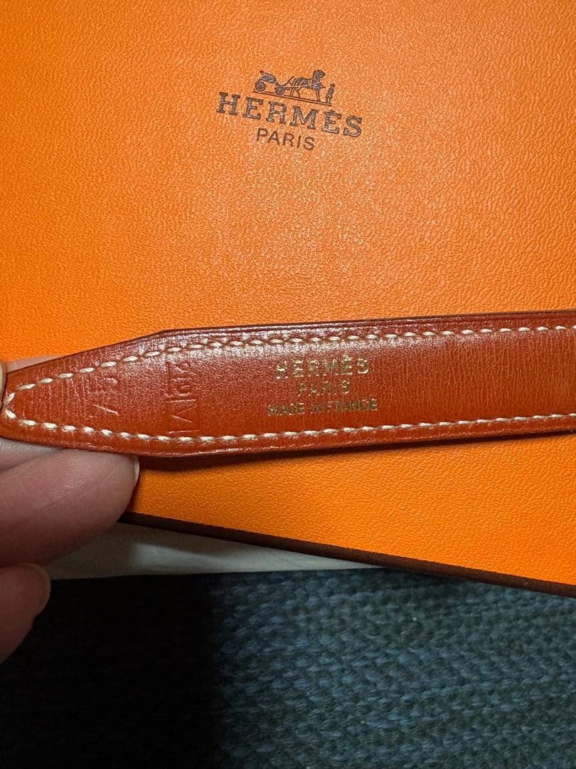 エルメス　Ｈバックル コンスタンスリバーシブルベルト　75