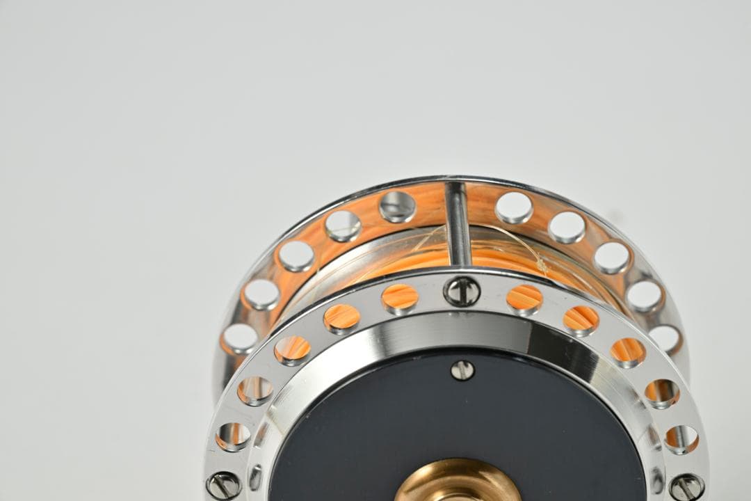 ビルバラン　シグニチャーベイビー　フライリール　レザーポーチ付き