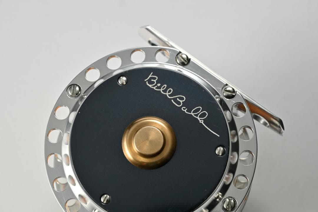 ビルバラン　シグニチャーベイビー　フライリール　レザーポーチ付き