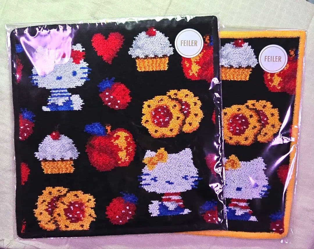 ☘️フェイラー❌イエナ❌キティ　ブラック&イエロー　2点セット　未開封☘️