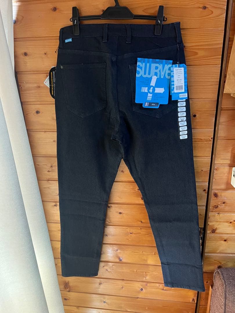 新品未使用タグ付き　swrve スワーブ　デニム　インディゴ34
