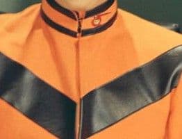 帰ってきたウルトラマン,プロップマット隊員襟章,バッチ台紙サインセット団時朗