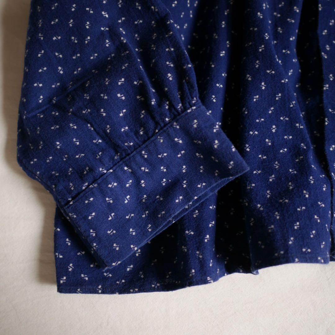 よつばさま専用 フランス アンティーク ブラウス ネルシャツ