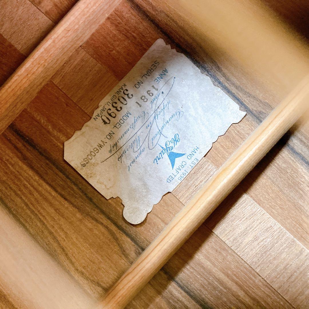 K.yairi ヤイリ　1981 YW600GS アコギ　ハードケース付き