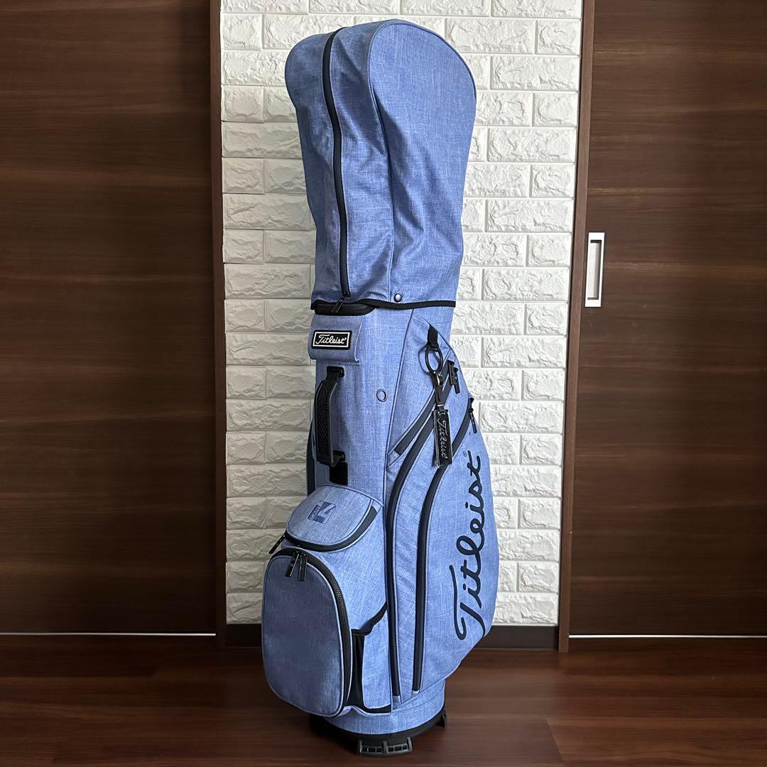 美品 タイトリスト スターズ＆ストライプス カート14 キャディバッグ 限定