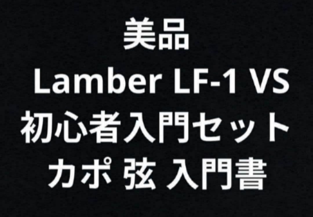 美品 ランバー LF-1 VS 入門セット／ソフトケース付