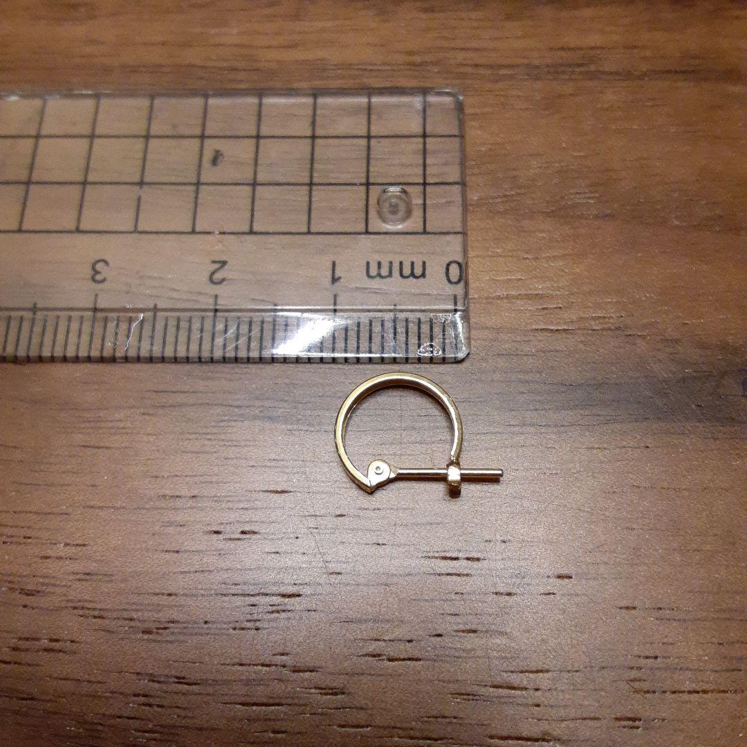 TSUTSUMI 18Kゴールド　フープピアス