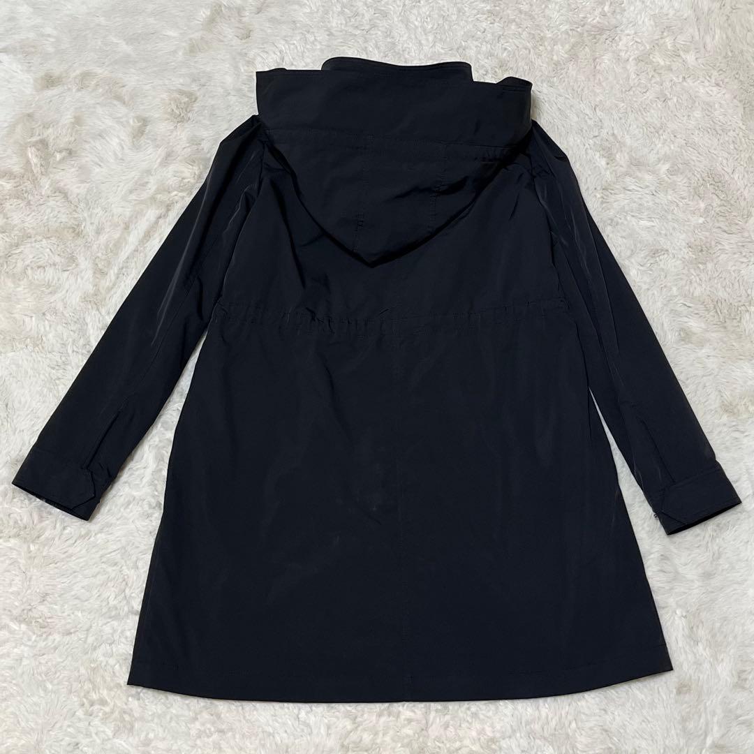 美品　アナイ　コート　ブライトツイル　モッズコート　ブルゾン　ライナー　黒　M