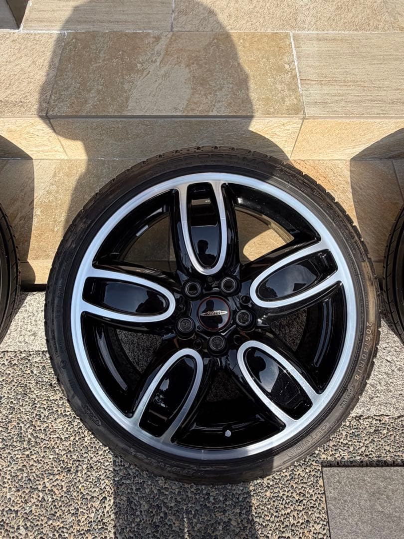 18インチ 205/40R18 ミニJCW純正タイヤホイールセット