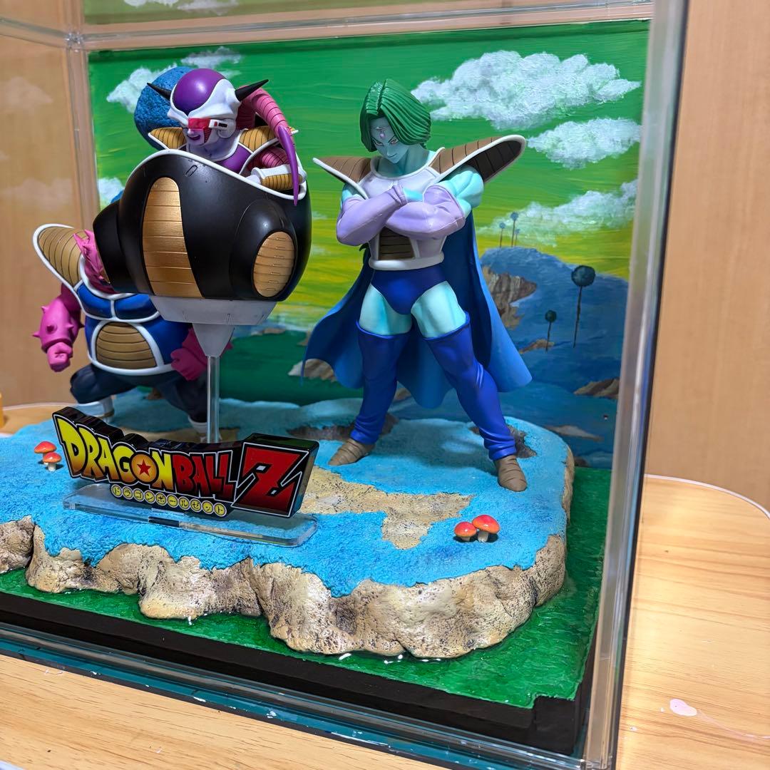 ドラゴンボール ジオラマ リペイント 自作 ナメック星 フィギュア