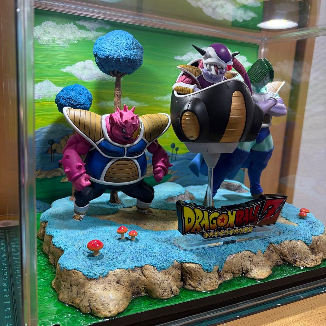 ドラゴンボール ジオラマ リペイント 自作 ナメック星 フィギュア