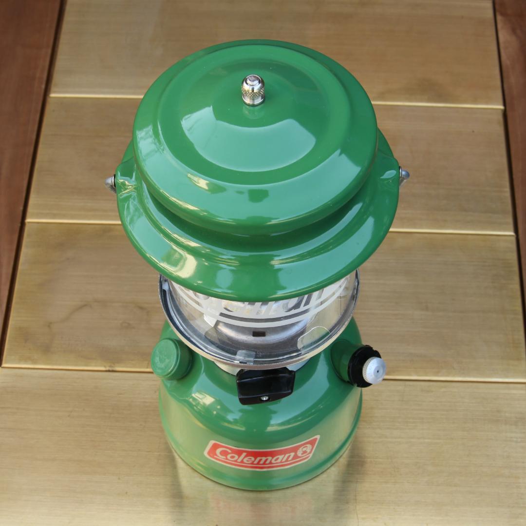 コールマン ランタン 285DX　1997（平成9）年3月　カエルカラー　超美品