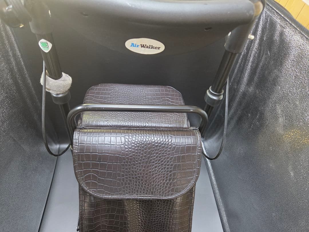 エアウォーカー シルバーカー エアーウォーカー 貴重なクロコ柄